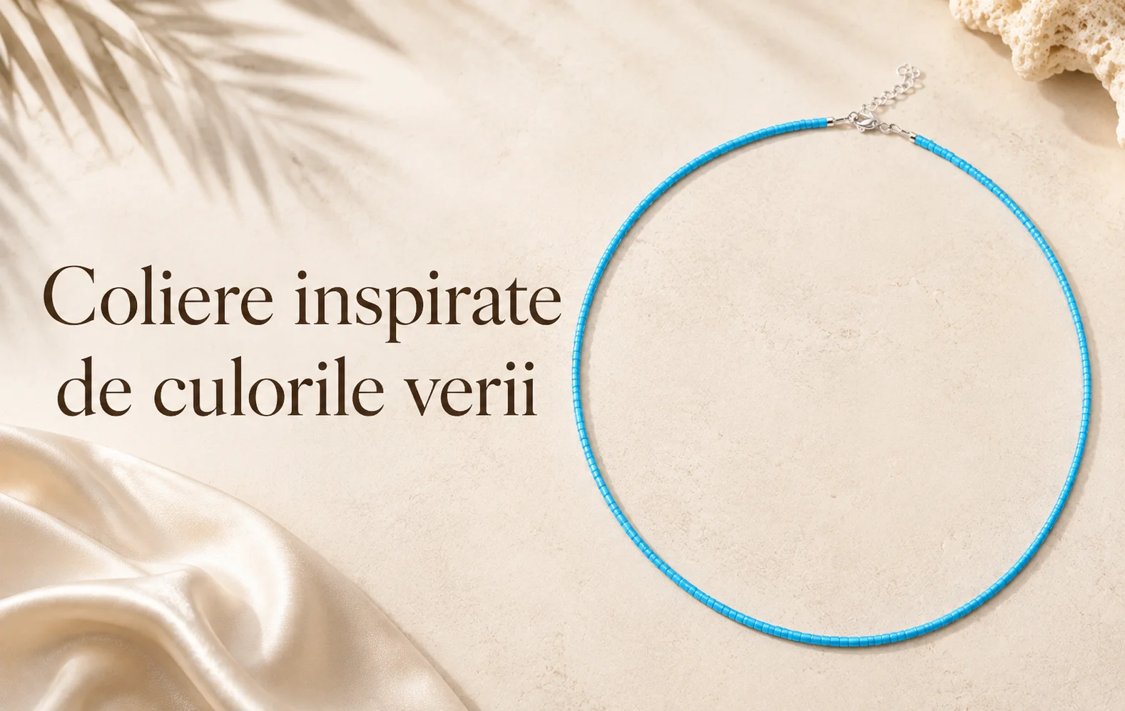 Coliere inspirate de culorile verii