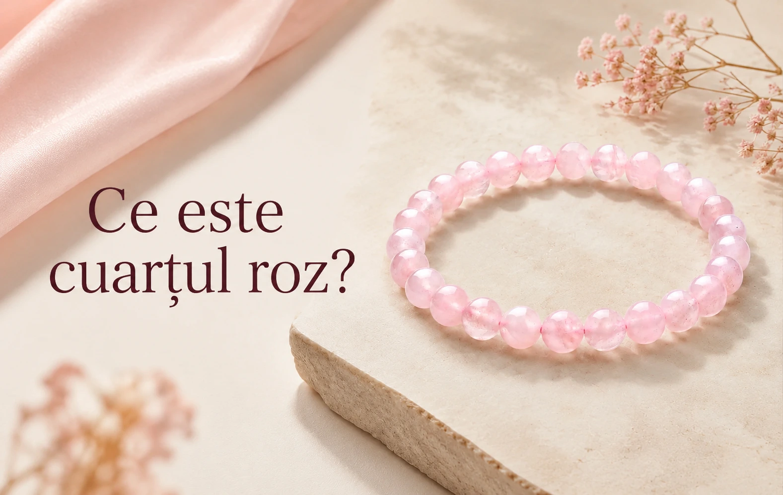 Ce este cuarțul roz? Ghid complet despre una dintre cele mai apreciate pietre semiprețioase