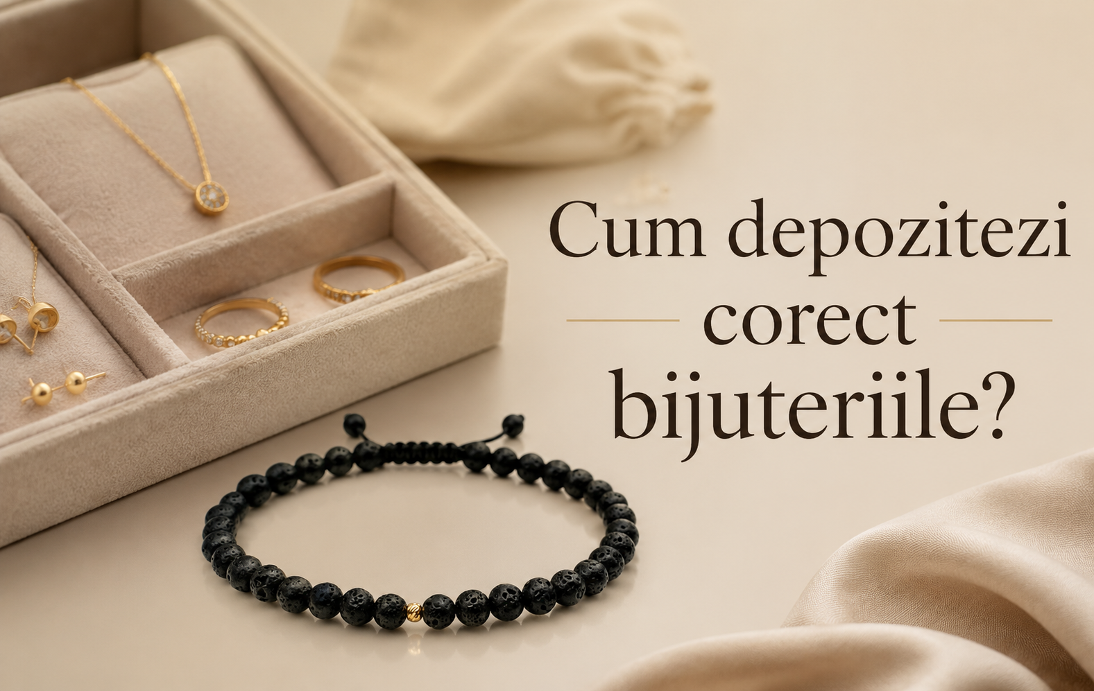 Cum depozitezi corect bijuteriile? Ghid pentru argint, aur, pietre semiprețioase și bijuterii handmade