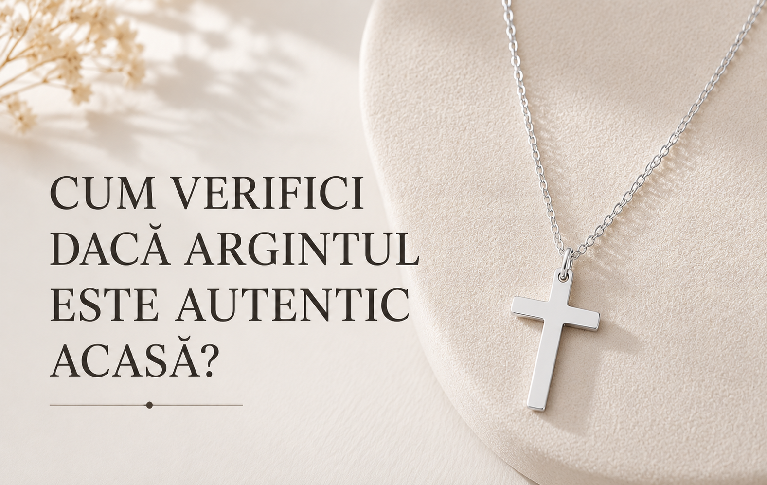 Cum verifici dacă argintul este autentic acasă?