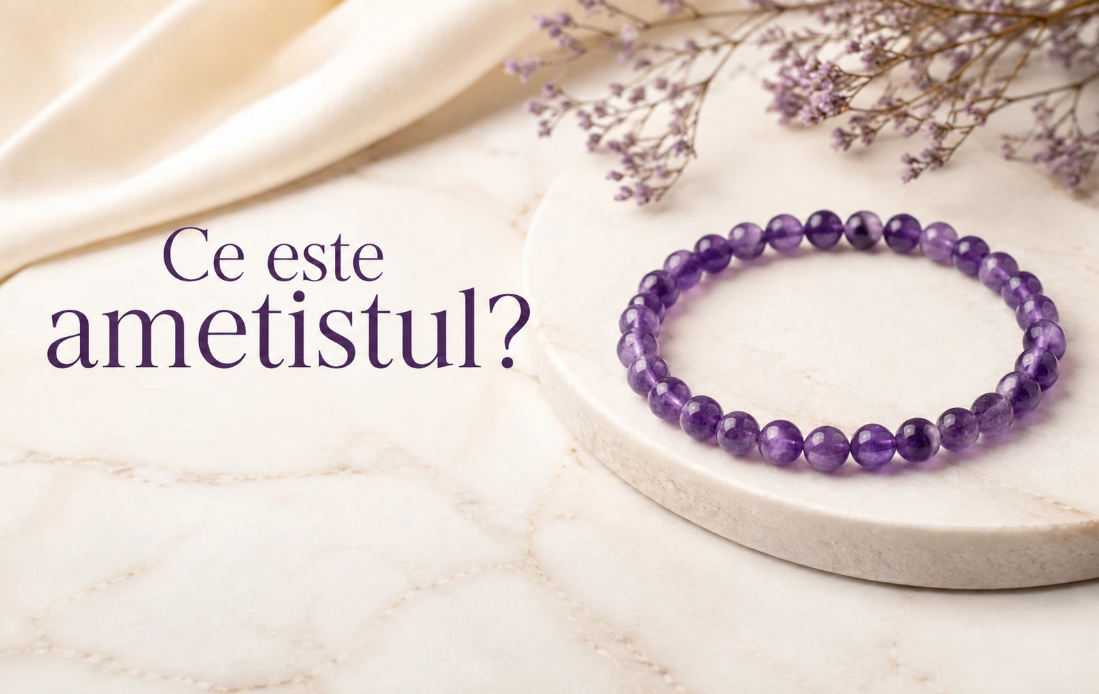 Ce este ametistul? Ghid complet despre una dintre cele mai apreciate pietre semiprețioase folosite în bijuterii