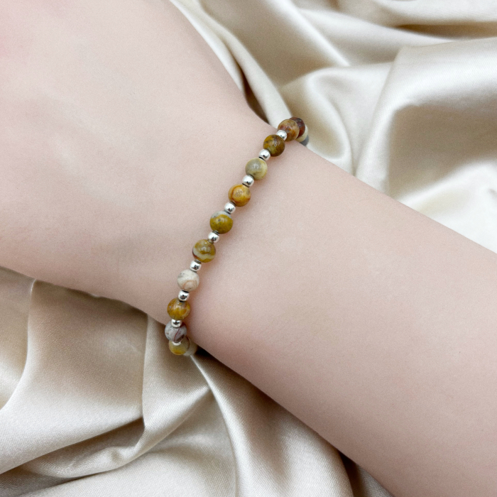 Bratara cu bile din Argint 925 si Agat [3]