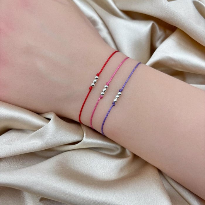 Bratara cu 3 bilute din Argint 925 [2]