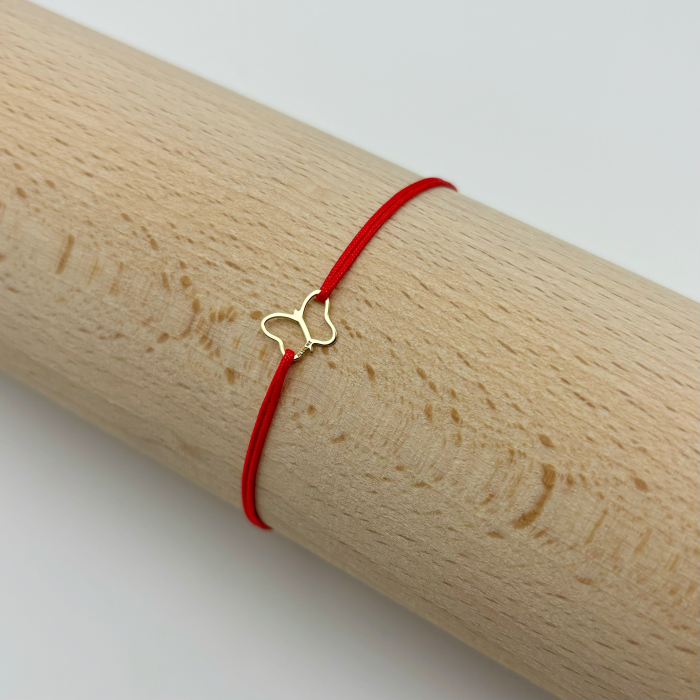 Bratara cu pandantiv Fluture din AUR 14K [4]