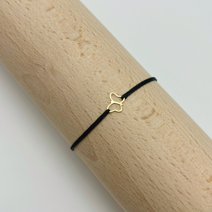 Bratara cu pandantiv Fluture din AUR 14K [2]