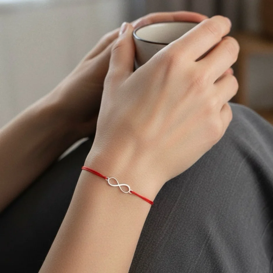 Bratara cu pandantiv infinit din Argint 925 [3]