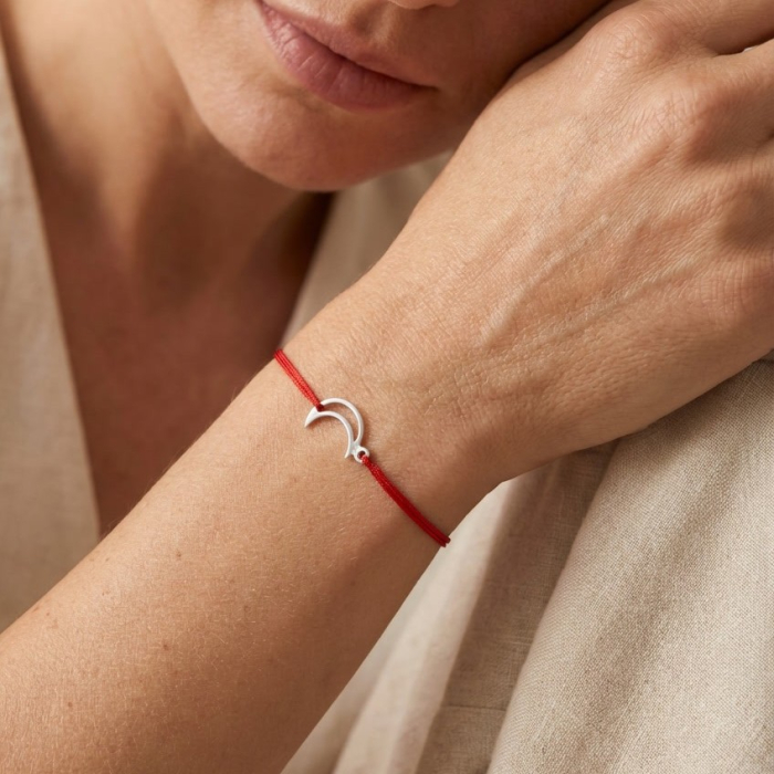 Bratara cu pandantiv Semiluna din Argint 925 [3]