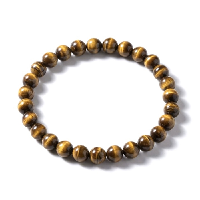 Bratara cu Pietre Semipretioase Ochi de Tigru de 6mm, unisex [4]