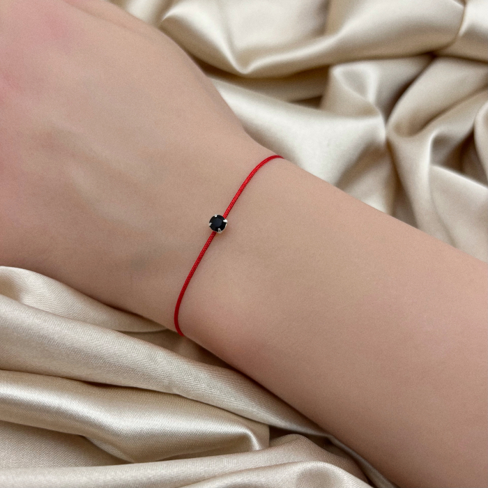 Brățară Mărțișor cu Cristal Swarovski Negru [2]