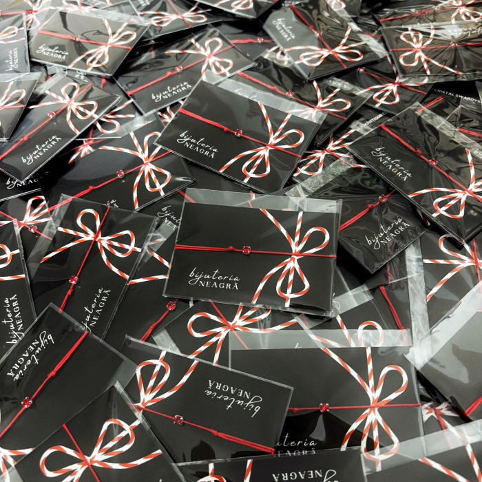 Brățară Mărțișor cu Cristal Swarovski Roșu [3]