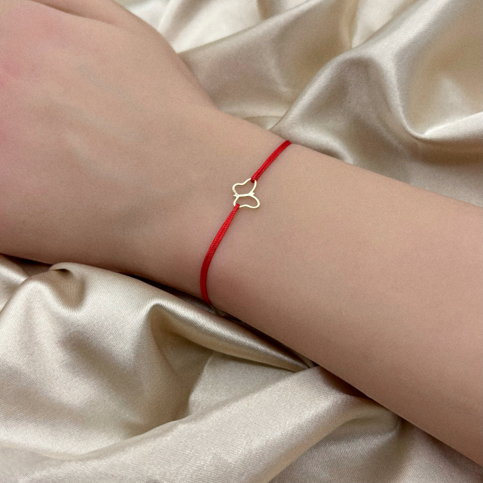 Brățară Mărțișor cu Fluture din Aur 14K [2]