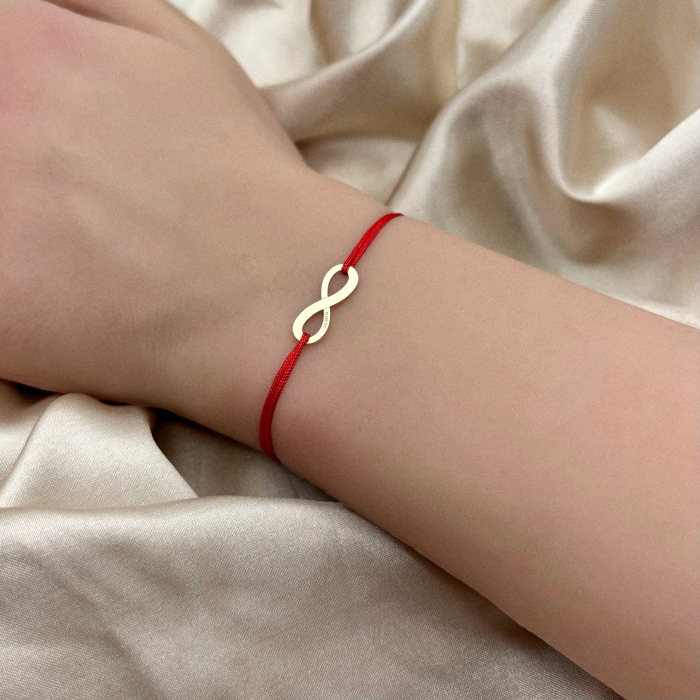 Brățară Mărțișor cu Infinit din Aur 14K [2]