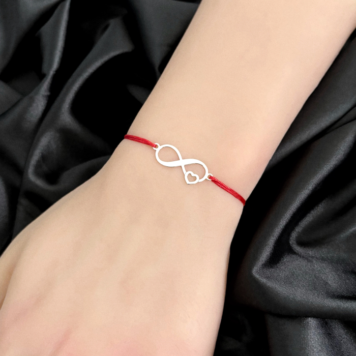 Bratara Martisor cu Infinit si Inima din Argint 925 [4]