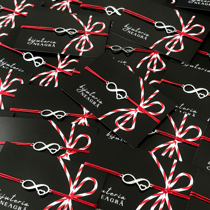 Bratara Martisor cu Infinit si Inima din Argint 925 [5]