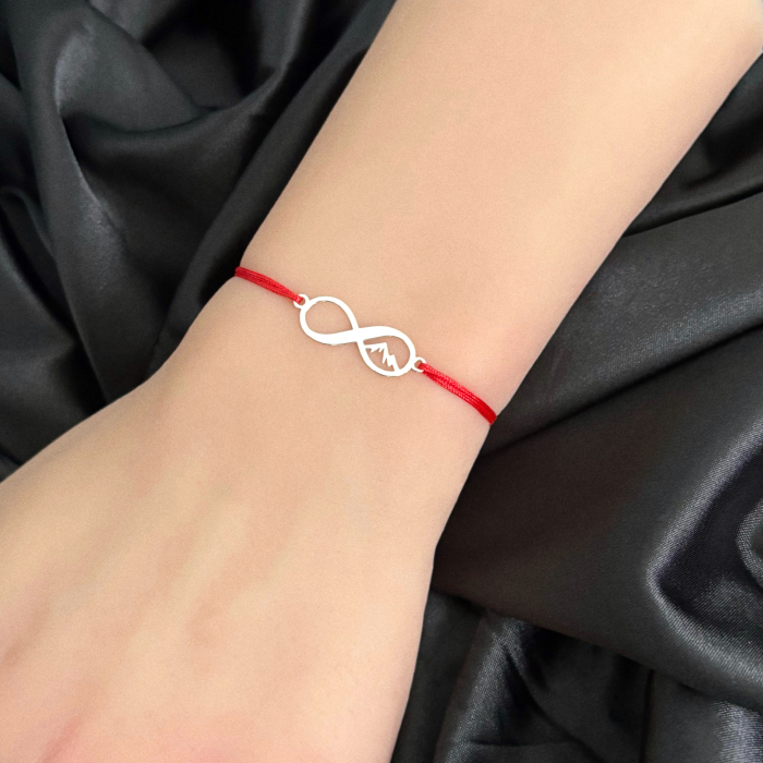 Bratara Martisor cu Infinit si Munte din Argint 925 [3]