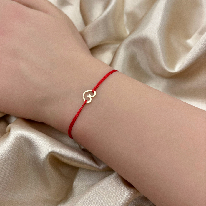 Brățară Mărțișor cu Inimioară din Aur 14K [2]