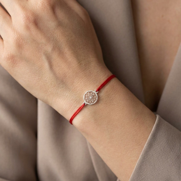 Bratara Martisor cu Mandala din Argint 925 [2]