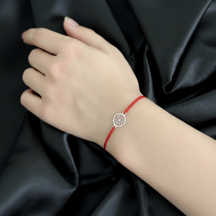 Bratara Martisor cu Mandala din Argint 925 [4]