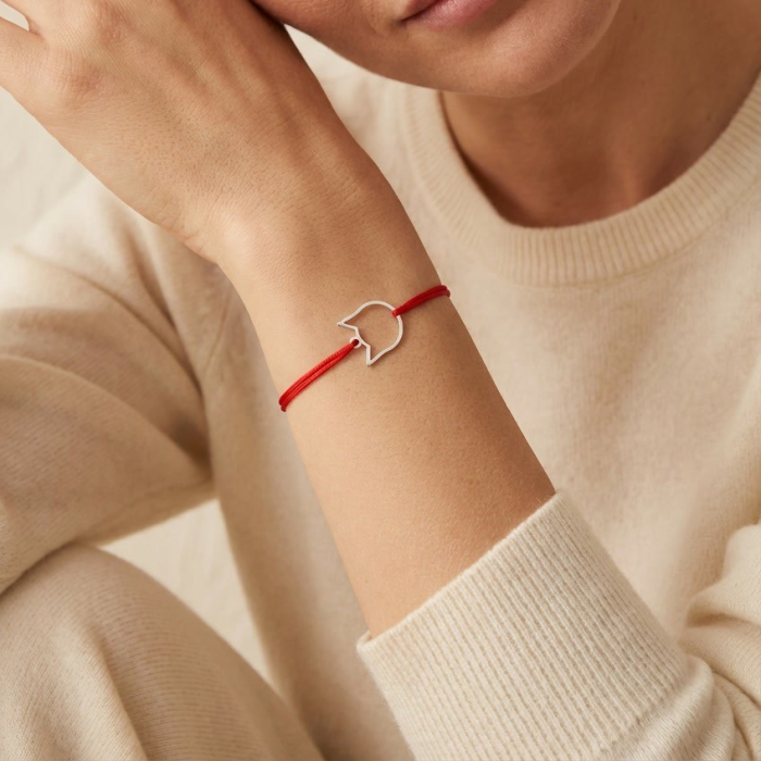 Brățară Mărțișor cu Pisică din Argint 925 [2]