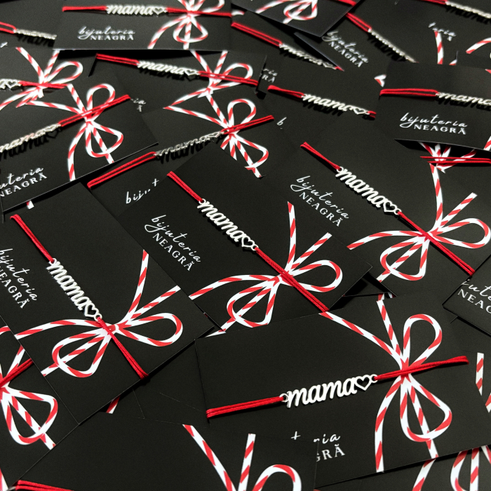 Bratara Martisor MAMA din Argint 925 [4]