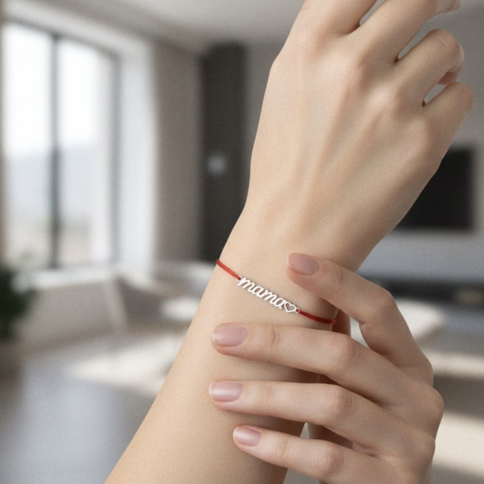 Bratara Martisor MAMA din Argint 925 [5]