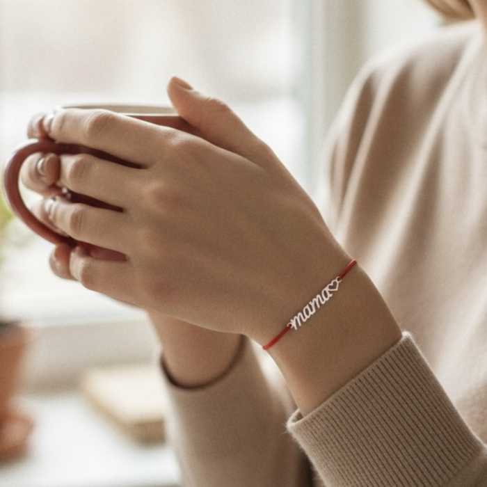 Bratara Martisor MAMA din Argint 925 [2]