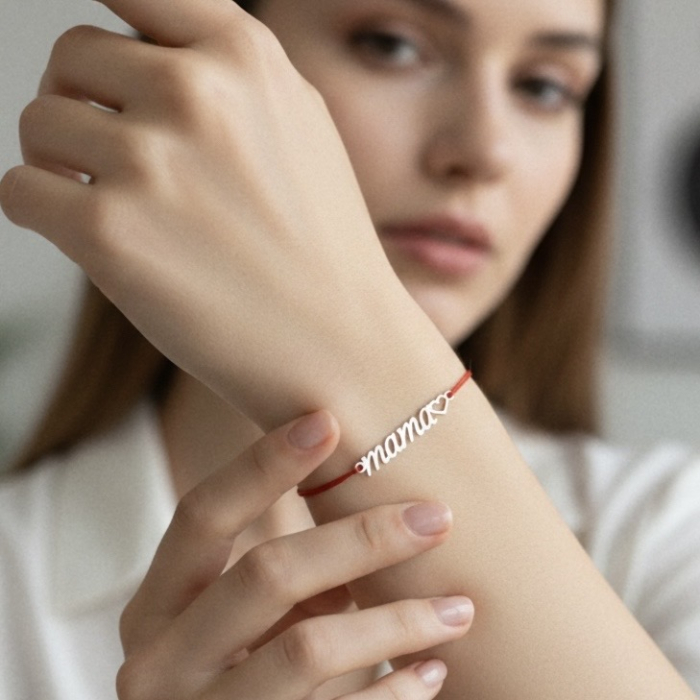 Bratara Martisor MAMA din Argint 925 [3]