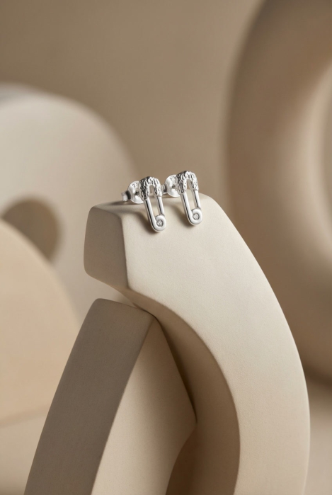 Cercei din Argint 925 Ac de Siguranta [2]