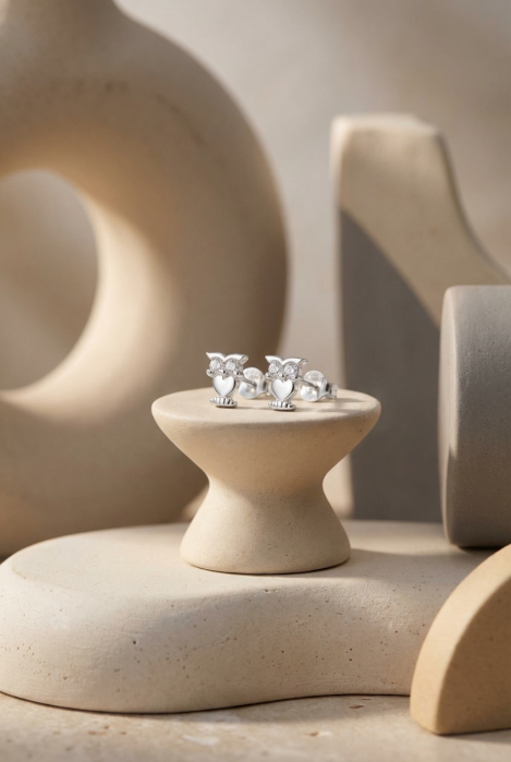 Cercei din Argint 925 Bufnite [2]