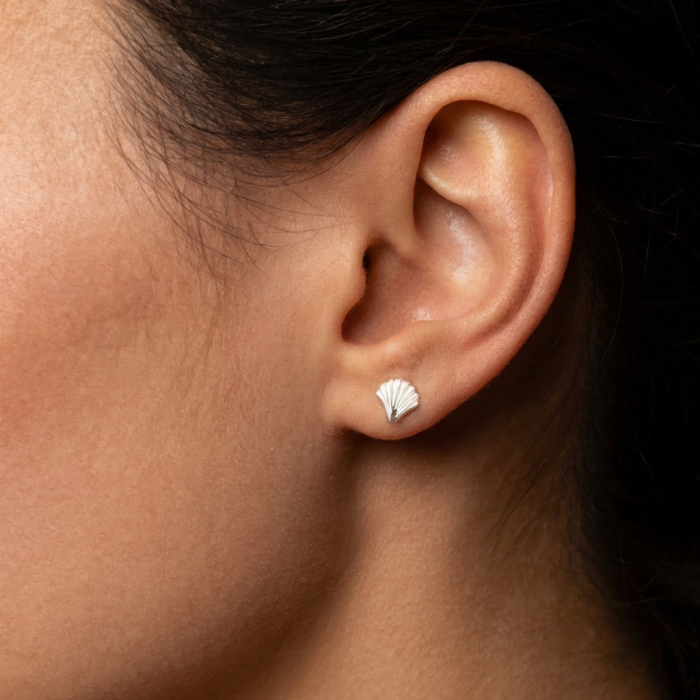 Cercei din Argint 925 Calut de Mare si Scoica [4]