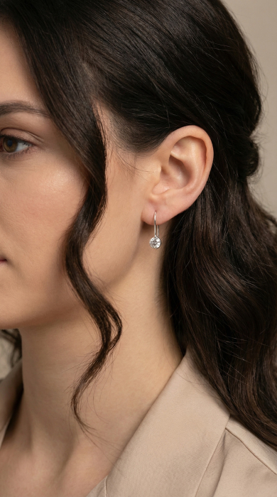 Cercei din Argint 925 cu Cristale Zirconia [2]