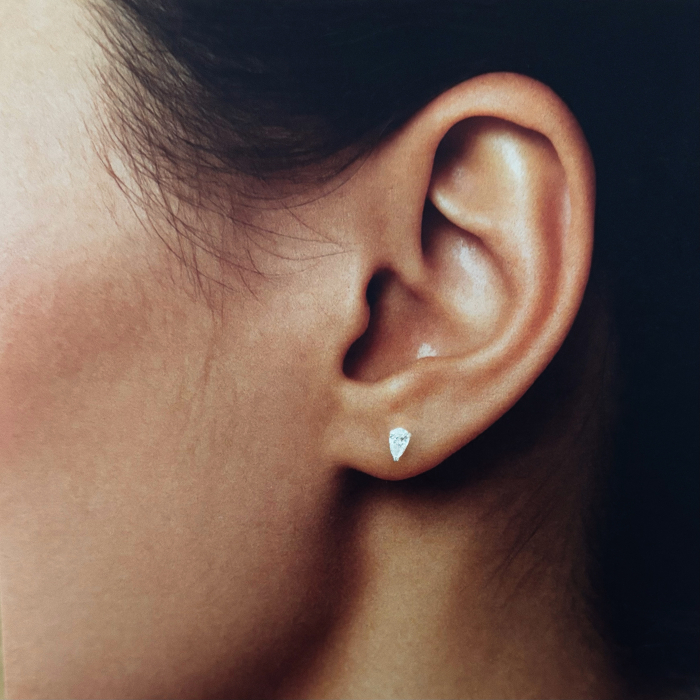 Cercei din Argint 925 cu Zirconii Lacrima [2]