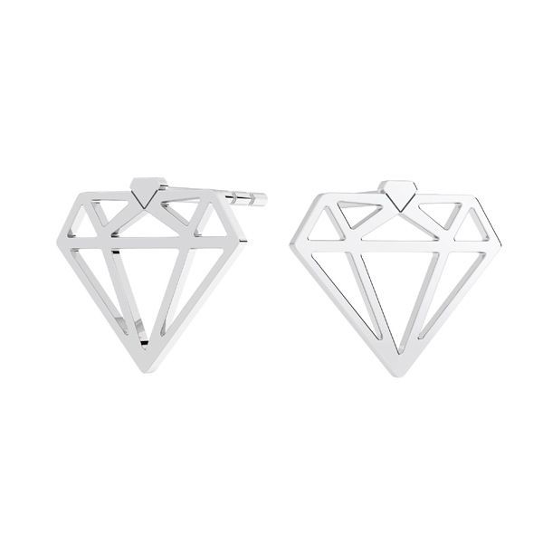 Cercei Diamante din Argint 925 [2]