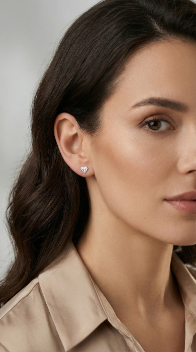 Cercei din Argint 925 Diamante [2]