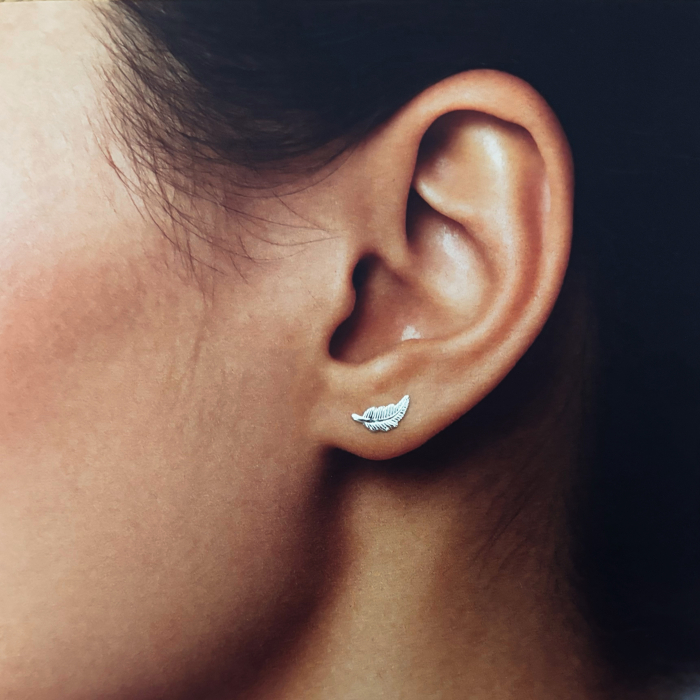 Cercei din Argint 925 Pană [3]