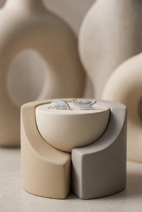 Cercei din Argint 925 Pană [2]