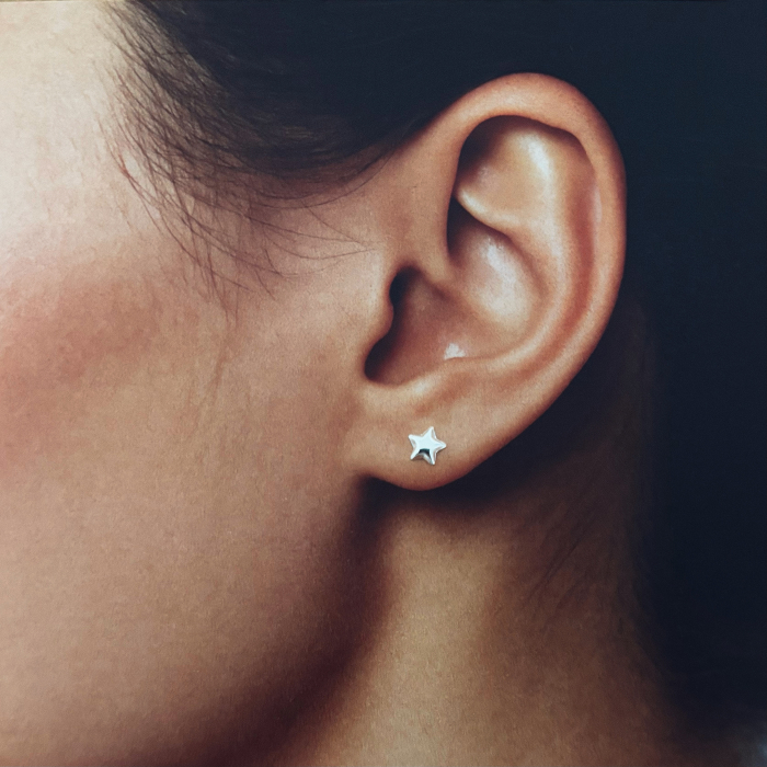 Cercei din Argint 925 Semiluna si Stea [3]