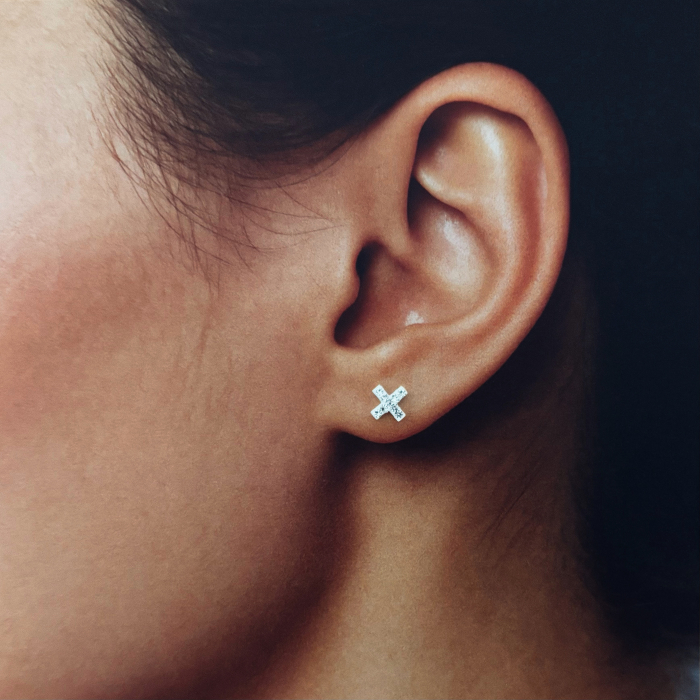 Cercei din Argint 925 X cu Cristale [4]