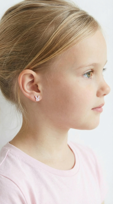 Cercei Pentru Copii cu Iepurasi din Argint 925 [2]