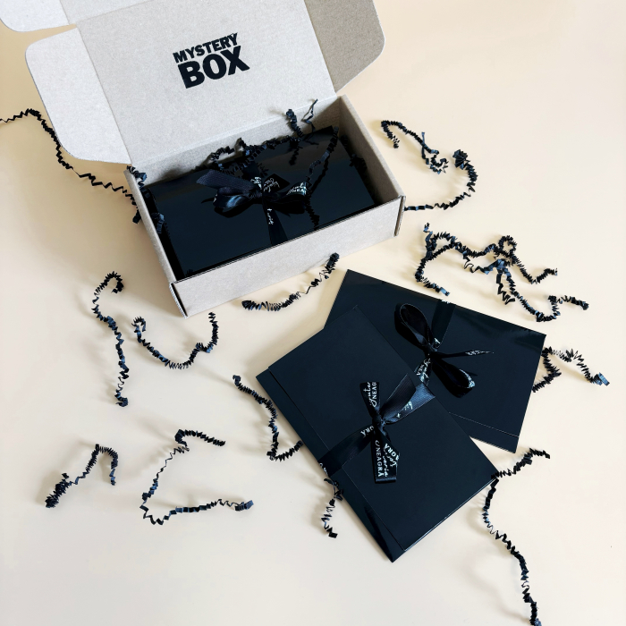 MYSTERY BOX cu 5 coliere cu fir transparent si pandantive din Argint 925, pentru femei [3]