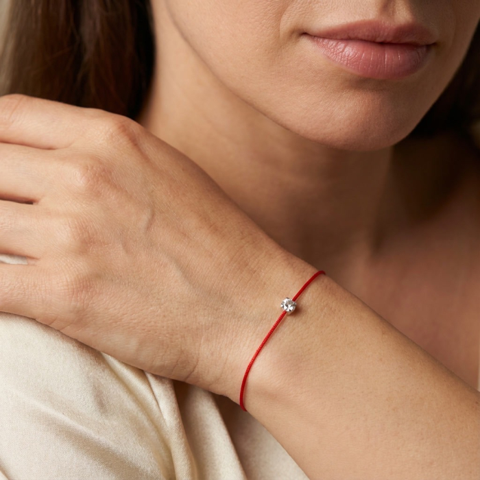 Set 10 Brățări Mărțisor cu Cristale Swarovski Argintii [3]