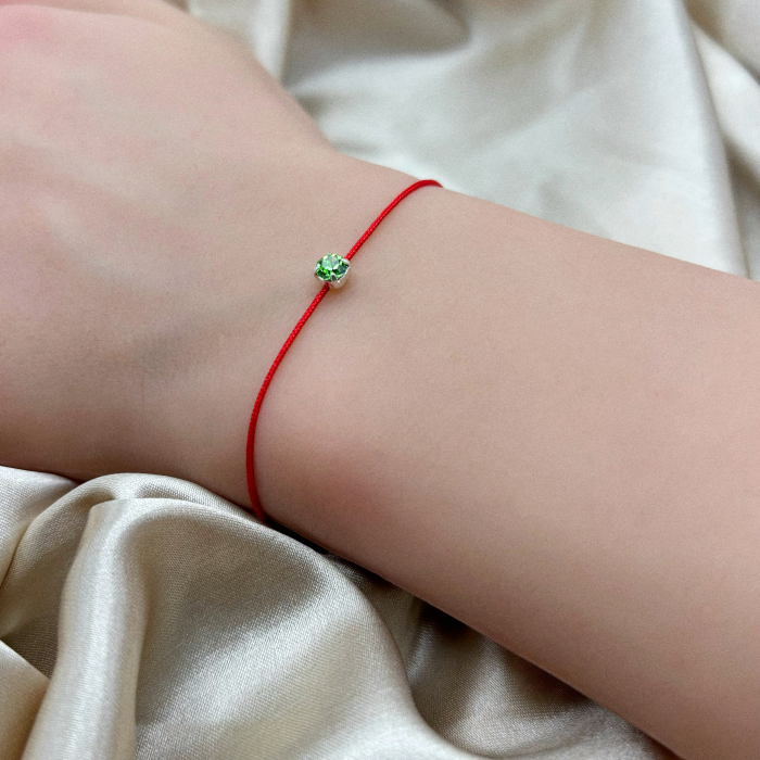 Set 10 Brățări Mărțisor cu Cristale Swarovski Verzi [2]