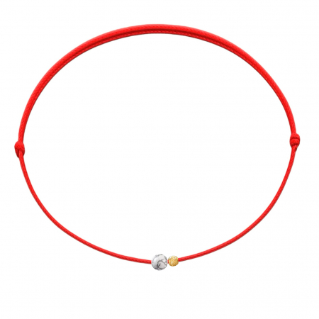 Aur 14K - Brățară Mărțișor cu biluță din AUR 14K și Howlit