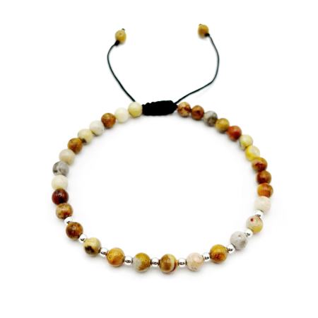 Bratara cu bile din Argint 925 si Agat [1]