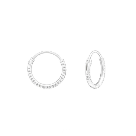 Creole - Cercei Creole Mici din Argint 925, 10 mm