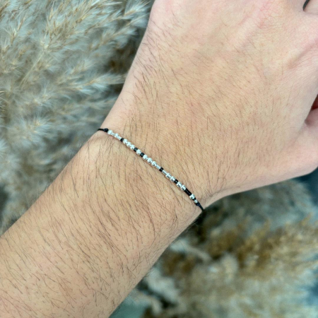 Bratara cu mesaj Te Iubesc in Codul Morse [2]