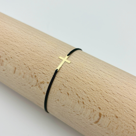 Bratara cu pandantiv Cruce din AUR 14K [3]