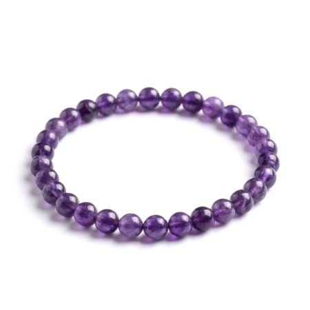 Brățări elastice - Bratara cu Pietre Semipretioase Ametist de 6mm, unisex