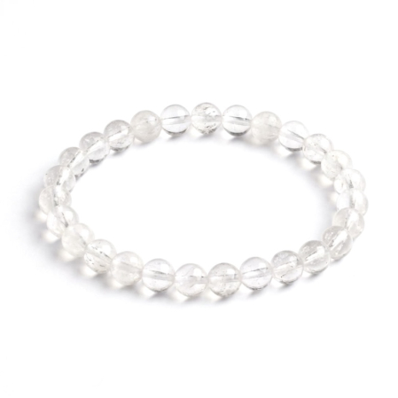 Brățări elastice - Bratara cu Pietre Semipretioase Cristal de Stanca de 6mm, unisex