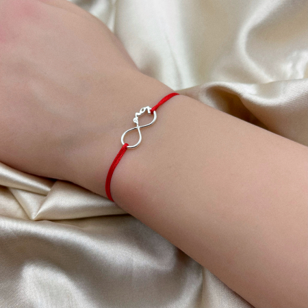 Brățară Mărțișor cu Infinit LOVE din Argint 925 [1]